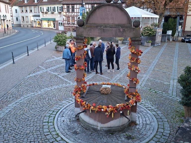 Stadtspaziergang mit Bürgermeisterin Braun